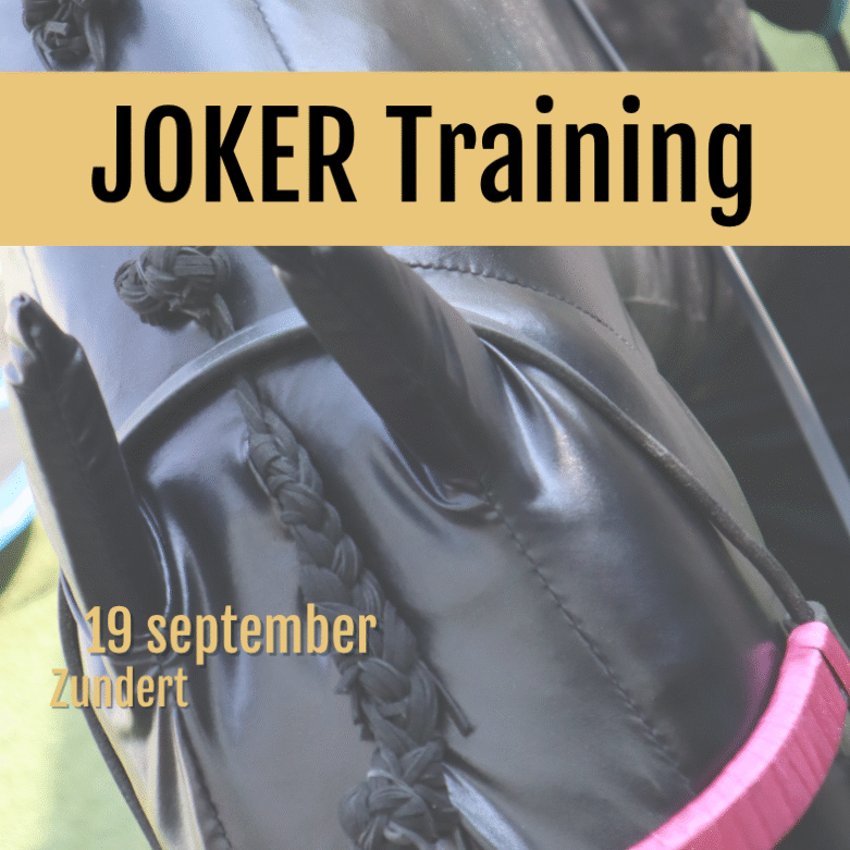 JOKER Training zaterdag 19 september 2026, Zundert