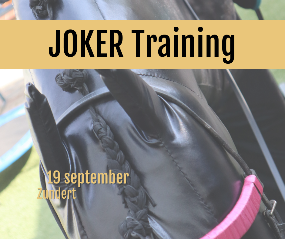 JOKER Training zaterdag 19 september 2026, Zundert
